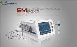 EMS shockwave Beauty equipment for cellulite reduction\ ESWT shock wave therapy machine for body pain relief