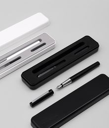 Xiaomi Youpin kaco BRIO Fountain Pen with Ink Bag Storage Bag Box Case 0.3mm Nib Metal Inking Pen 3012682 C1