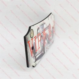 sublimation sublimation mdf blank wall Plaques door hanger Number plate heat transfer printing blank consumable 250*100*5mm DR-007