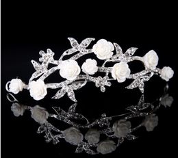 Bridal Crown Alloy Diamond Accessories Europe and America Crown Wedding Photo Photo Travel Hair Accessories