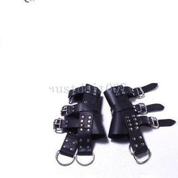 Bondage Ankle Boot Suspension Cuffs Foot Binder Restriant Hanging Feet Harness Costume #R56