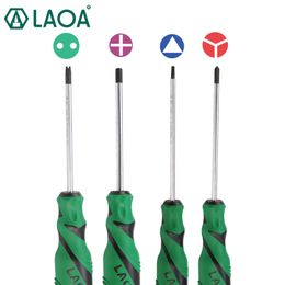 LAOA Special Type "U" "Y" Shape Triangle Household Screwdriver Set Y200321