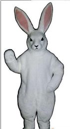 White rabbit mascot costume Character Costume Adult Size free shipping