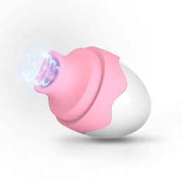 7 Frequency Oral Tongue Sucking Licking Vagina Massager Powerful Vibrating Clitoris Stimulator Magic Jumping Egg Bullet Vibrator Y200226