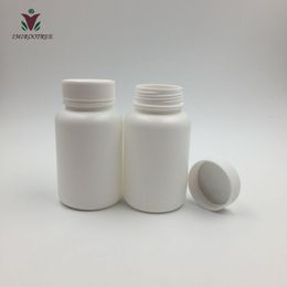 Free shipping 50pcs 100ml 100cc Empty White Solid Capsules Container Powder Pill Bottle