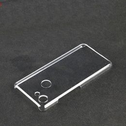 compatible GOOGLE PIXEL 2/PIXEL 2 XL case, Ultra Clear Crystal Transparent PC Hard Back Case Cover Shell