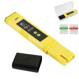 Portable Digital LCD PH Meter Pen of high precision PH acidity meter monitoring instrument water quality testing MetersPen of high