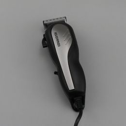Corded electric hair clipper taper lever barber machine cutting hair trimmer men professional haircut salon carbon steel blade