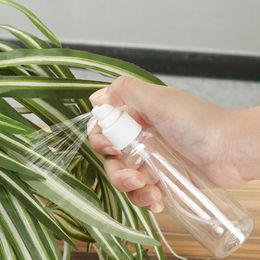 Transparent Plastic Spray Bottle Garden Watering Durable Refillable Empty Bottle Travel Perfume Skin Care Tool yq01475