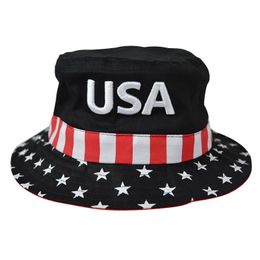 Trump 2020 Fisherman Hat Men Hip Hop Bucket Hats American President Election Embroidery Trump Hats ZZA2118