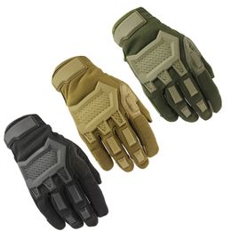 Outdoor Sports Tactical Gloves Motorcycle Cycling Gloves Airsoft Shooting Hunting Full Finger Touch Screen NO08-020
