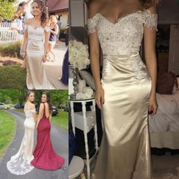 Champgane Bridesmaid Dresses A-Line Lace Applique Sequins With Sash Western Country Maid of Honour Gown For Wedding Guest Dresses 07