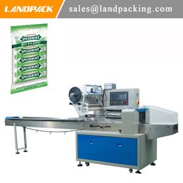 Computer Controlled Chewing Gum Flow Wrap Packaging Machine Automatic Packing Systems