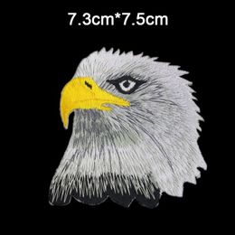 US Animal Eagle Iron On Patch Clothes Patch For Clothing Girls Boys Embroidered Patch