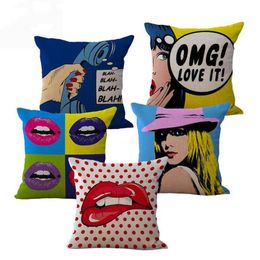 Shop Pop Art Pillows UK | Pop Art Modern POP ART Michael Jackson Pillow