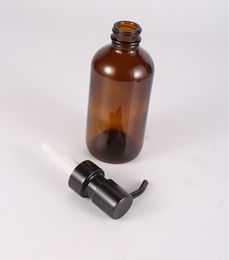 28/400 wholesale ORB Soap Dispenser Black Oil Rub Bronze Rust Proof 304 Stainless Steel Liquid Pump for Kitchen Bathroom Jar not included