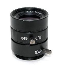 Free shipping Industrial Lens 8mm 3MP 1/2 High Definition Network Lens