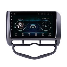 Android 9 inch HD Touchscreen Car Video Radio GPS Navigation for 2006 Honda Jazz City Auto AC RHD with Bluetooth support Carplay