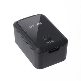 GF-09 Magnetic GPS Tracker Locator APP Control WiFi LBS Anti-Theft Alarm Device
