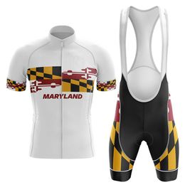 New 2019 MARYLAND Cycling team CCC jersey 19D pad Bike shorts set quick dry Ropa Ciclismo Mens pro BICYCLING Maillot Culotte wear