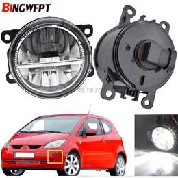 2pcs/pair Fog Lamp Assembly Super Bright LED Fog Light Halogen light For Mitsubishi Colt Hatchback 2004-2012