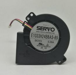 SERVO E1033H24B8AS-89 24V 0.39A 9cm 9733 3line turbine blower