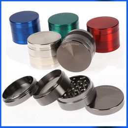 SHARPSTONE Metal Herb Grinders 4 Layers Tobacco Grinder Dry Herbal Grinders Spice Crusher 6 Colours 40mm 50mm 55mm 63mm OD 5915S-5918S