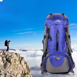 50L Large Waterproof Travel Bags Rucksack Men Nylon Outdoor Camping Hiking Bicycle Sports Backpacks Bag Women Climbing Backpack