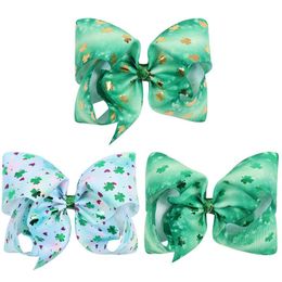 New Spring 7inch jojo siwa bows girls hair clips jojo siwa kids barrettes princess baby BB clip fashion hair accessories for girls