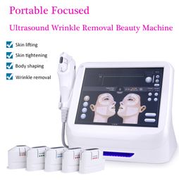 Newest hifu high intensity focused ultrasound face lifting machine