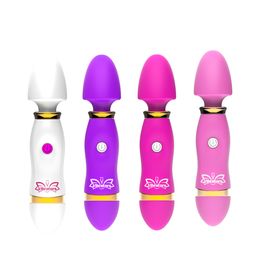 12 Frequency Magic Wand Vibrator Clitoris Stimulator Vibration Female Masturbation G-Spot Vagina Massage AV Stick Woman Sex Toys