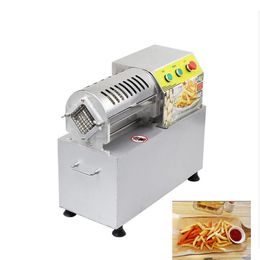 Hot Sale Electric Commercial Potato Chip Cutter French Fries Cutting Machine Stainless Steel Vegetable Fruit Shredding Slicer 220V