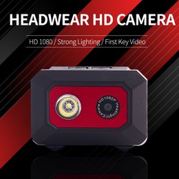 F18 Visione notturna a testa figulata 1080P fotocamera HD 120 gradi Mini auto Nightvision Camera DVR LED faro Bike Motorcycles Camcorder Sport DV