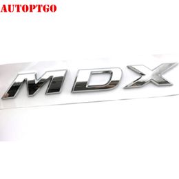 Silver Car Rear Trunk 3D Letter MDX TSX SH-AWD Emblem Logo Badge Decal Sticker For Acura Cars251v
