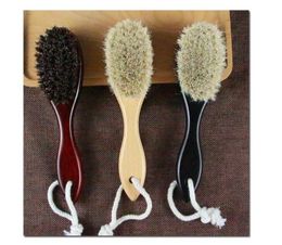 Men's Beard Beard Comb Pig Mane Wool Styling Oil Head Brush Broken Hair Cleaning Hair Brush