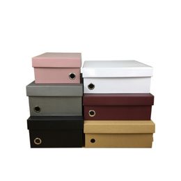 Shoe Storage Box Shoe Boxes Foldable Paper Gift Box for Packaging Shoe