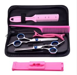 Professional Salon Hair Cutting Thinning Scissors Barber Shears Set with Case