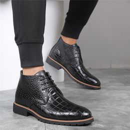 stivali di pelle da uomo stivaletti da uomo scarpe chukka stivali da uomo scarpe + maschio zapatos de hombre de vestir formale botas hombre cuero botines hombre