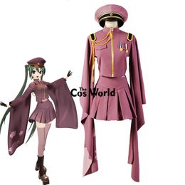 NEW Lolita Girls Dress Luotianyi Hatsune Miku VOCALOID Anime Cosplay Costume COS