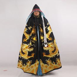 Embroidery Dragon Pattern Dramaturgic emperor's mantle Costume Hot Sale China operas costume Carnival Chinese Beijing Opera Drama Cloak