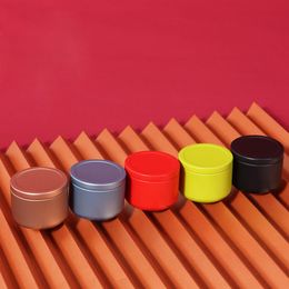 Mini Travle Metal Tin Containers Herb Stash Storage Box Jar Tea Sealed Can Kitchen Gadget