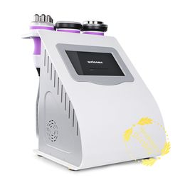 Portable 5 In 1 Multipolar RF Vacuum Cavitation 40k Ultrasonic Slimming Machine For Cellulite Reduction And Weight Loss For Salon