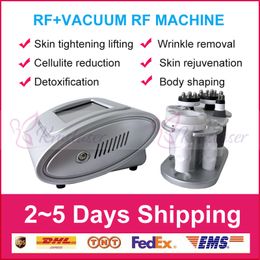 6 handles Portable 80Kpa Vacuum RF radio frequency face lift body slimming anti aging skin rejuvenation home spa use machine