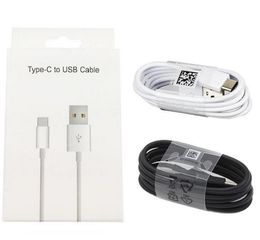 1.2M 4FT Type-C USB Cable Charging Sync Data Cables Type C Adapter Charger For Samsung S8 S9 S10 Huawei P9 LG G5 Google With Retail Box