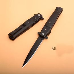 Special Offer Assisted Fast Open Flipper Folding Knife 440C Black/Titanium Coated Blade EDC Pocket Knives Gift Knifes