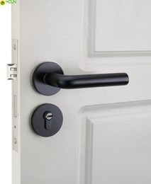 European Space Aluminium Lock Solid Indoor Wooden Doors Hold Hand Lock Bearing Directly Hold Hardware