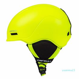 Wholesale-2018 New 6 Colour skiing helmet hat autumn and winter adult male Women skiing Snow Sports saftly Helmets ski helmet