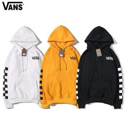 sueter vans hombre rojas