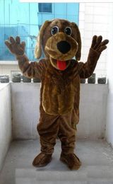 Free Shipping Style Wags The Dog Mascot Costumes Cartoon Fancy Dress EMS Adult Size