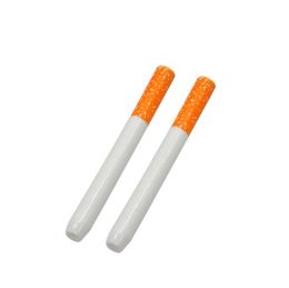 78mm Cigarette Moulding Pipe Ceramic Pipe Cleaning Portable Philtre Pipe Spot